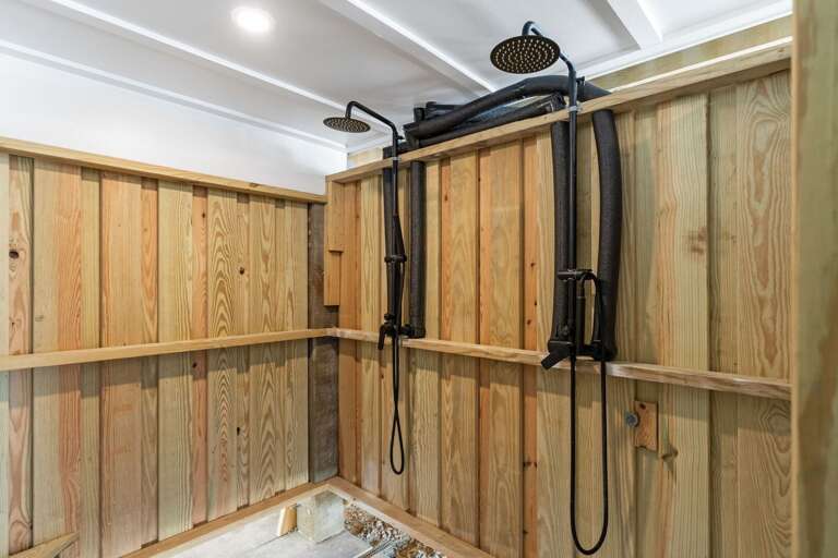 Outdoor shower