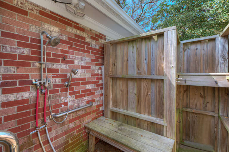 Outdoor shower