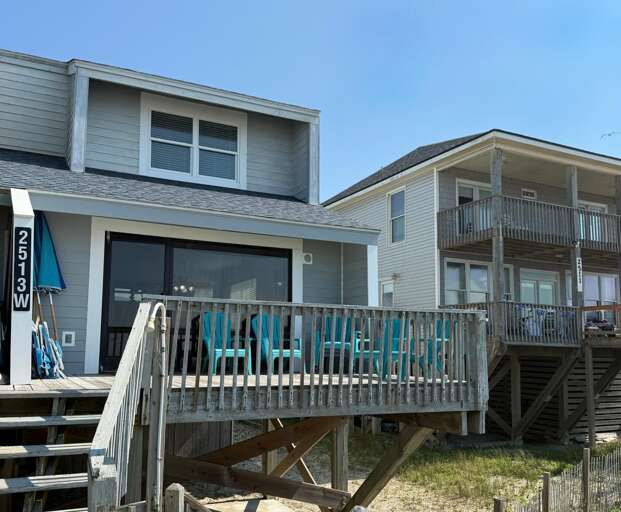 Ocean Side of House