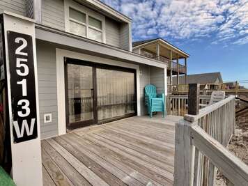 Ocean Side of House