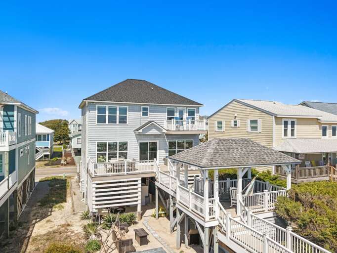Ocean Side of House