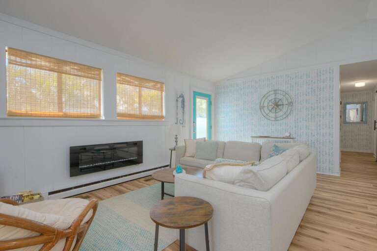 Serene Seating, Soft Sofa, Subtle Sunlight