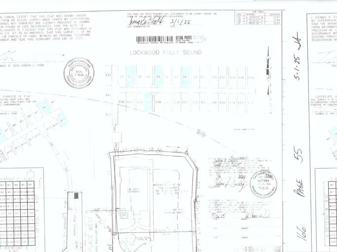 Bluewater Point Marina Boat Slip Layout