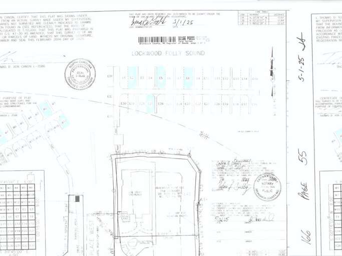 Bluewater Point Marina Boat Slip Layout