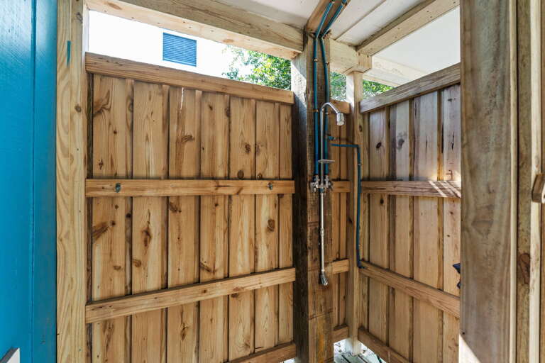Outdoor shower