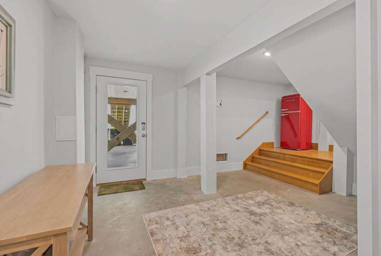 Downstairs