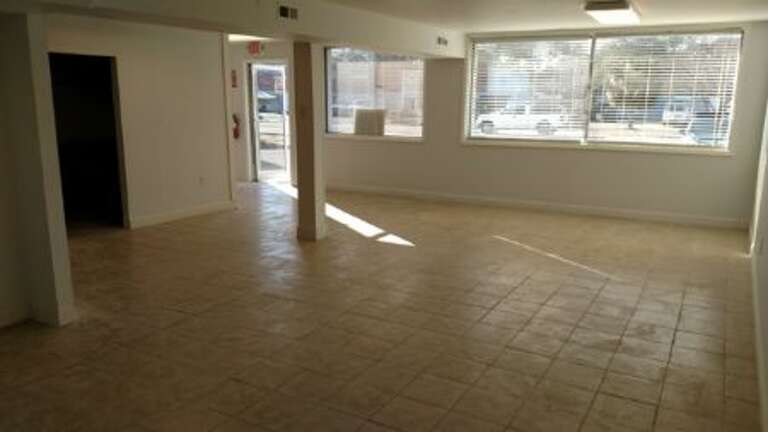 View from back left corner