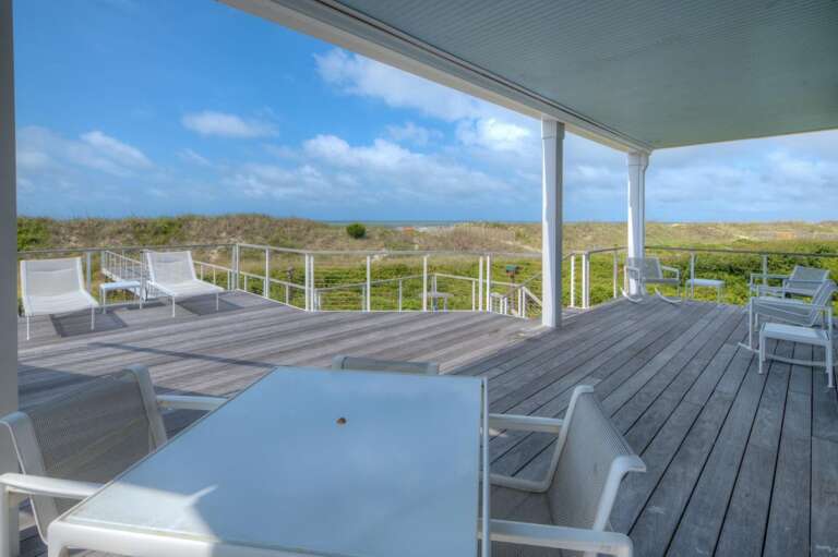 Ocean Side of House