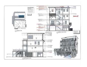 Front & Left Elevation Plans