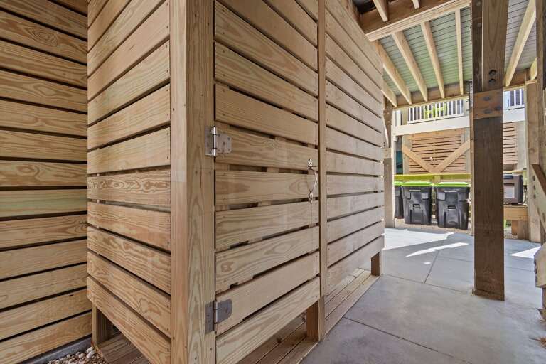 Outdoor shower