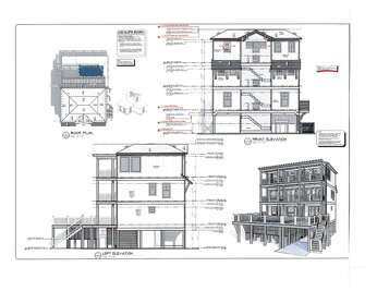 Front & Left Elevation Plans