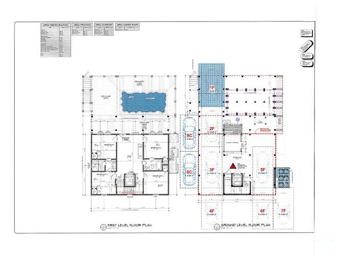 Ground & First Level Floor Plans