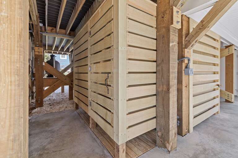 Outdoor shower