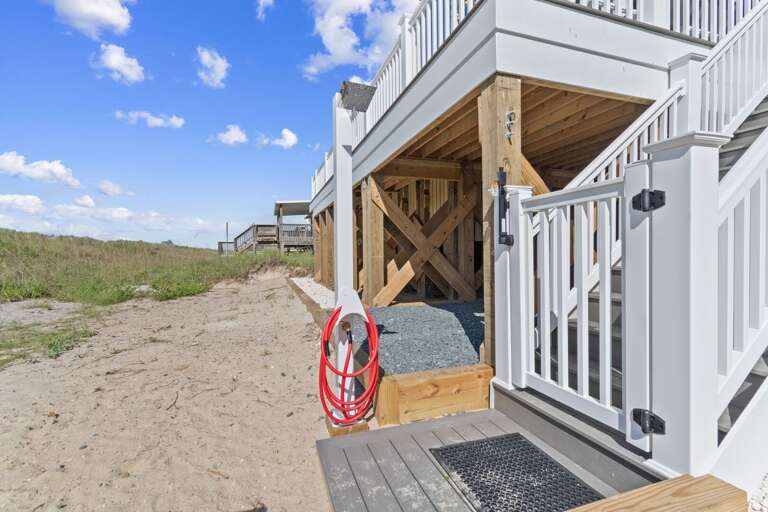 Outdoor shower/Foot wash