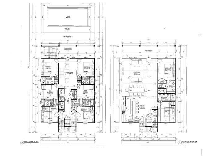 1st and 2nd Floor Plans