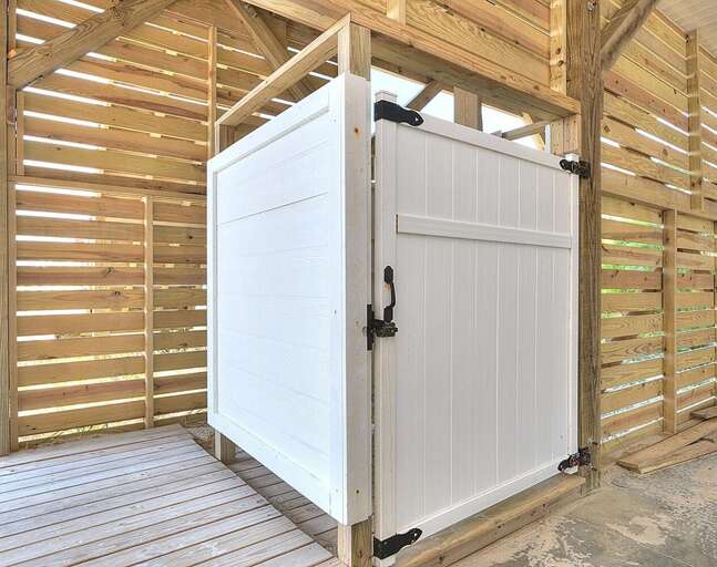 Outdoor shower
GW 5.22.23