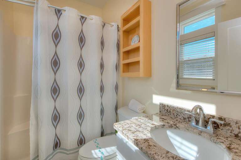 Full bathroom with shower/tub
 GW 2.2023