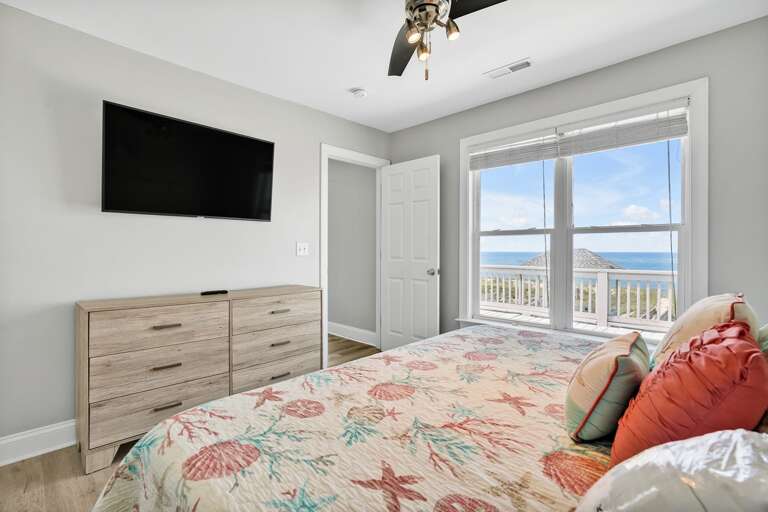Pink and Blue King Bedroom with TV and Ocean View
CG 6-4-25