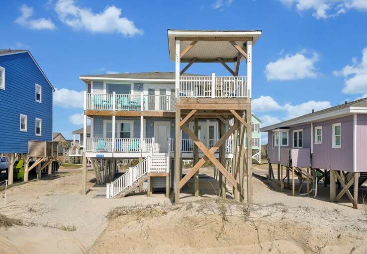 Ocean Side of House