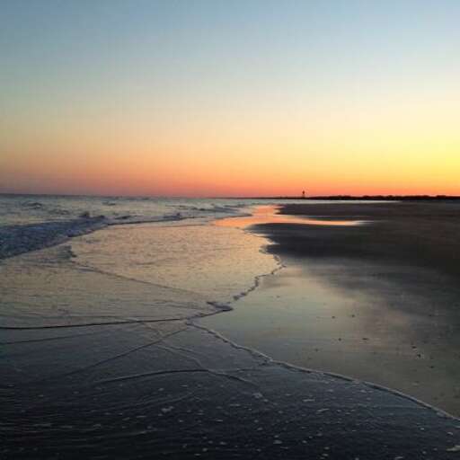 Sunset at the West Beach Point