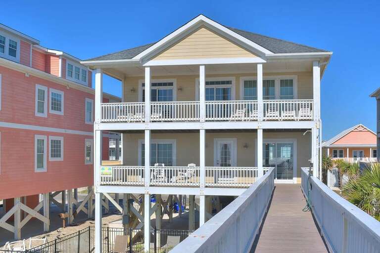 Back of Home from Ocean Side