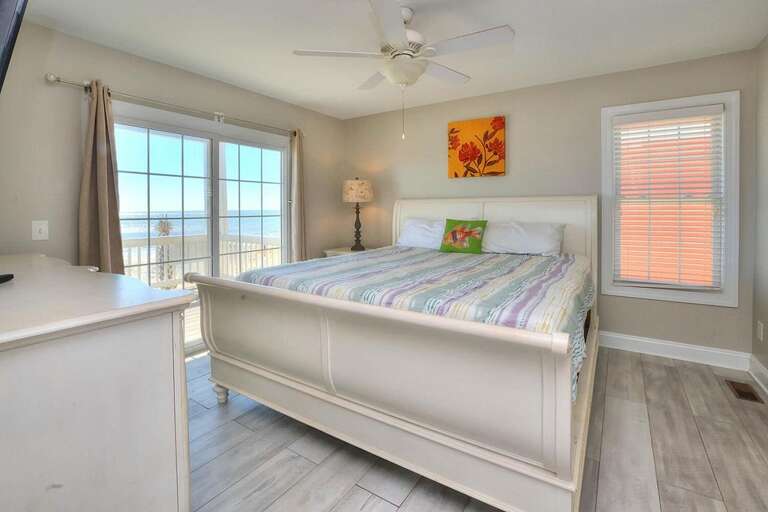 Striped King Bedroom