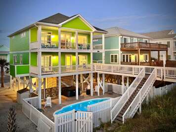 Backyard View of Home