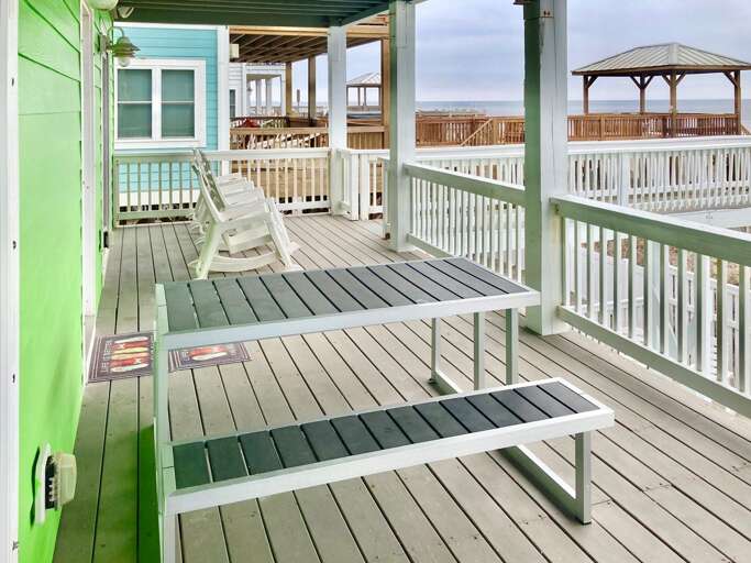 Oceanfront 1st Level Deck