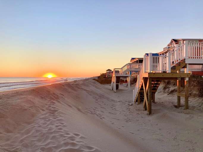 Sunset on the Beach
