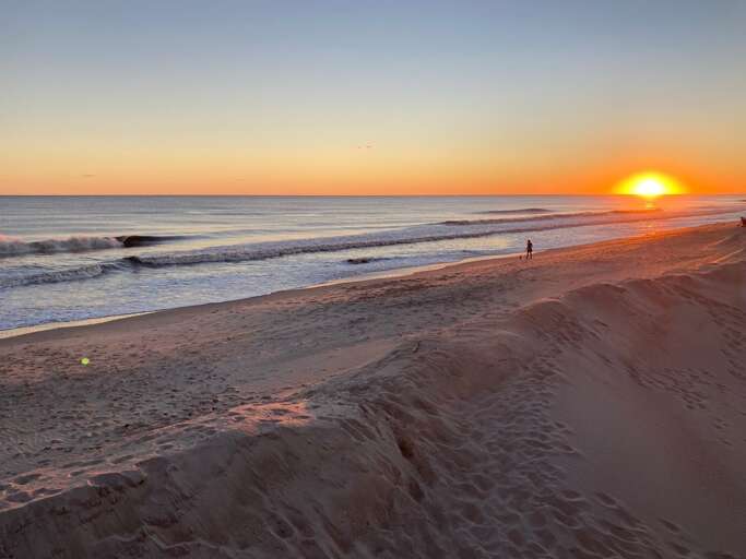 Sunset on the Beach Ocean View