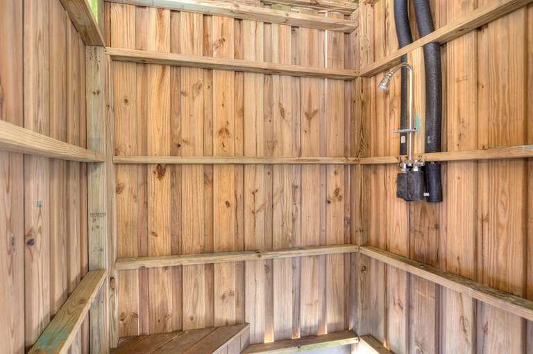 Outdoor shower
GW 6.14.24