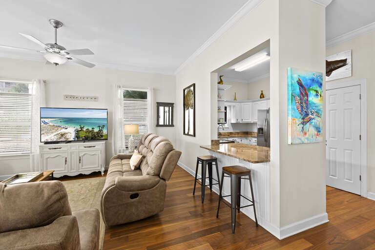 Sandy By The Sea Living Room Alt 2