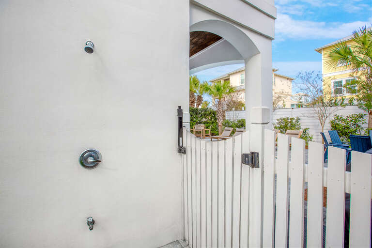 Once Upon A Tide Outdoor Shower