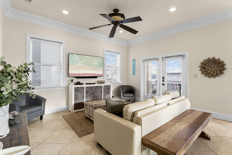 Beach Kisses Living Room