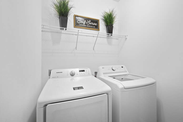 So Much Good Laundry Room