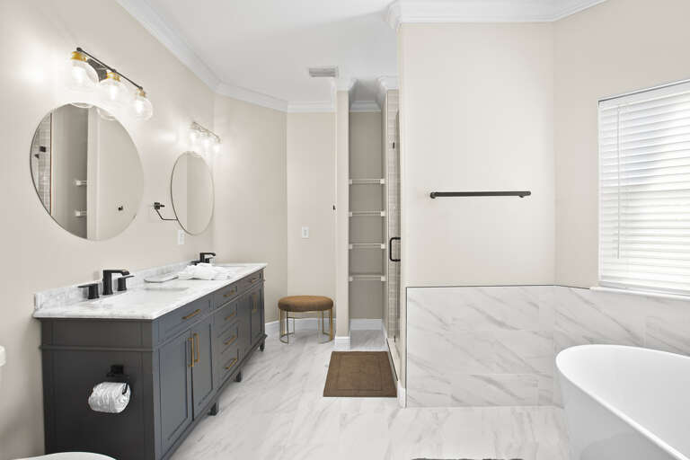 So Much Good Master Bathroom