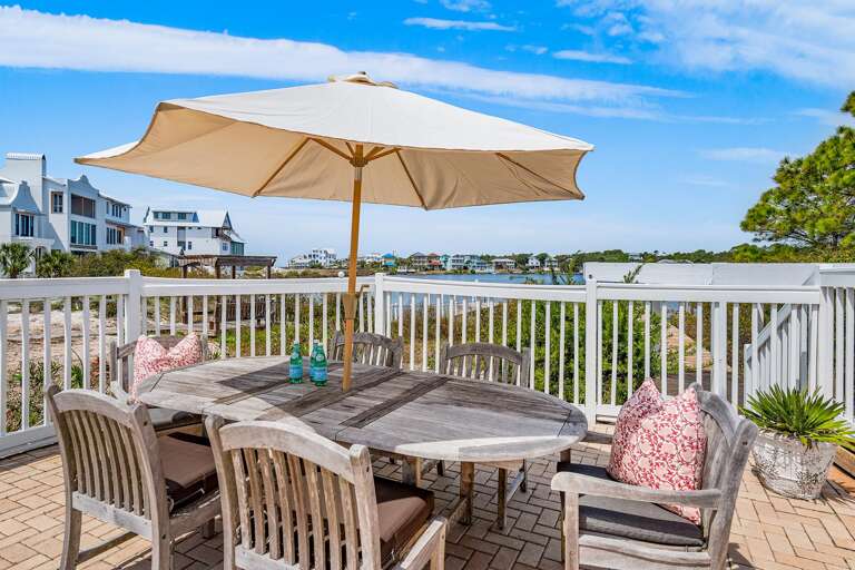 A Villa Lago Poolside Table