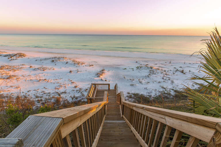 Cliffview Boardwalk Sunset
