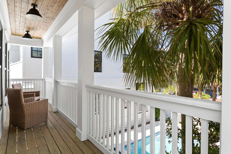 Just Beachy Guest House Balcony