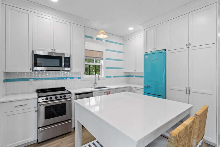 Just Beachy Guest House Kitchen