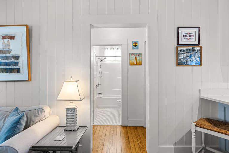 Sweaty Palms View Of Bathroom