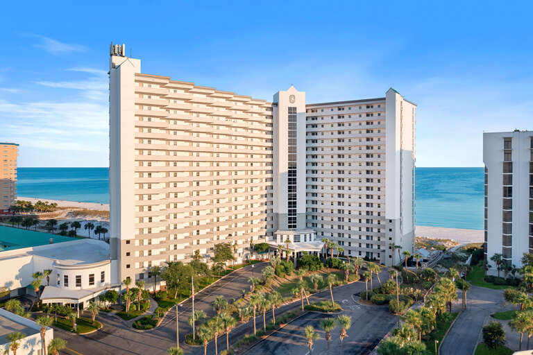 Pelican Beach Resort Front Elevation