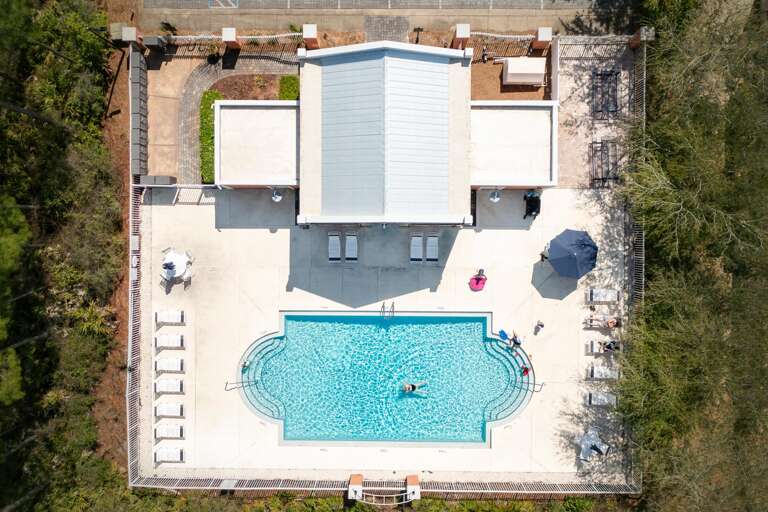 22-Villas-of-Frangista-Community-Pool-Drone-Overhead