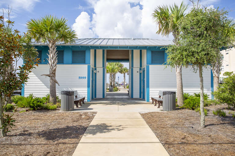 Stinkys Beach Access Bathrooms