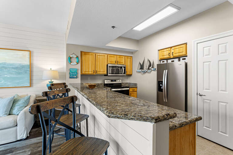 Ariel Dunes II 1206 Kitchen