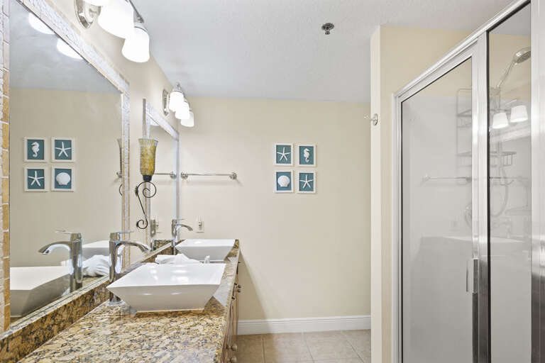 Ariel Dunes I 1002 Primary Bathroom