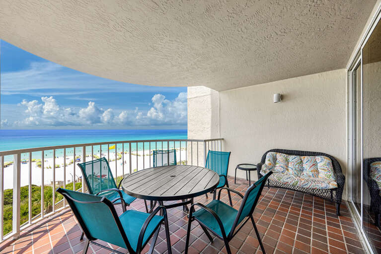 Gulfside 505 Balcony