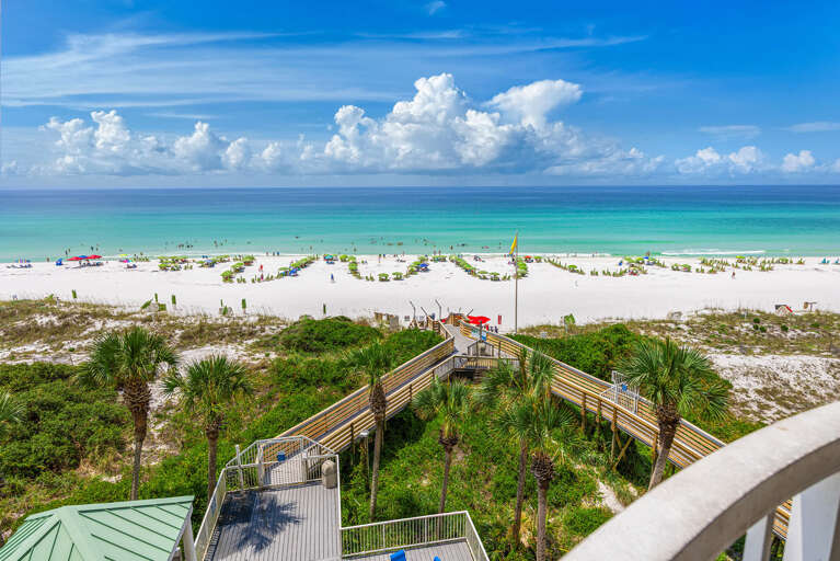 Gulfside 505 Balcony View
