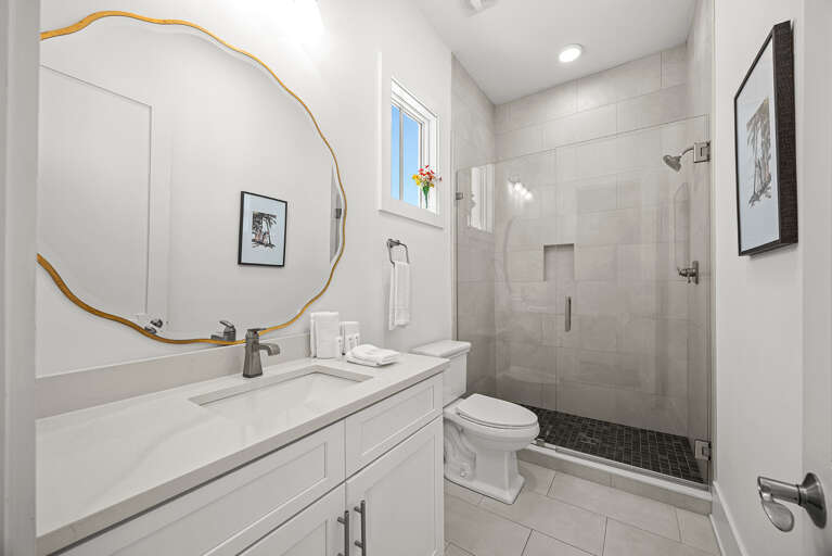 Cypress Sunset Guest Bathroom