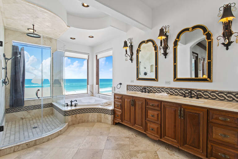 Tuscany Master Bathroom